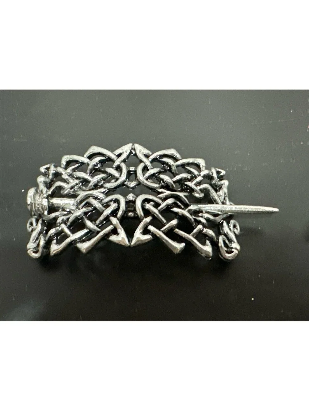 Celtic Knot Hair Pin Or Knitted Crochet Shawl Closure Lot Of (6)